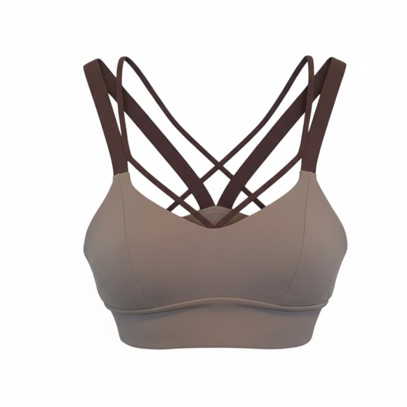 Lululemon Strappy Sports bra lavender lilac Size 4 - Picture 1 of 4